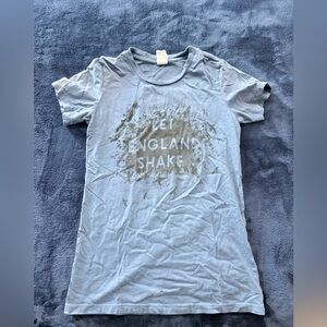 RARE PJ Harvey 2011 Let England Shake ladies  Tour T Shirt Size Medium *flaw*